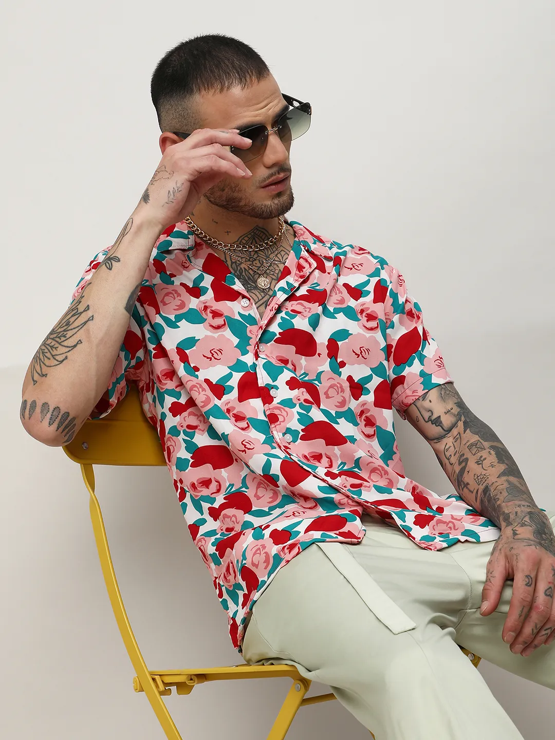 Rose Foliage Shirt - Image 4