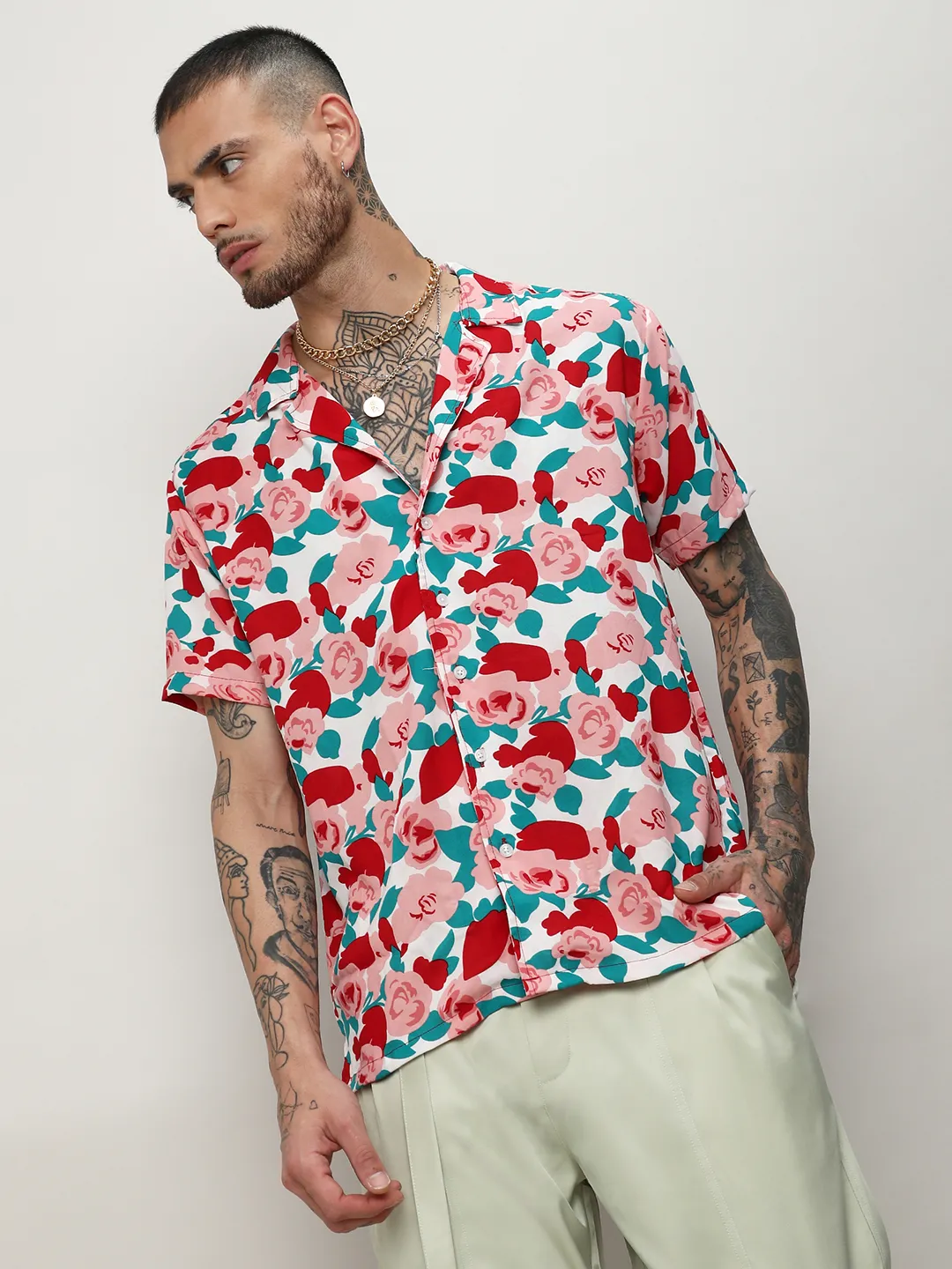Rose Foliage Shirt - Image 5
