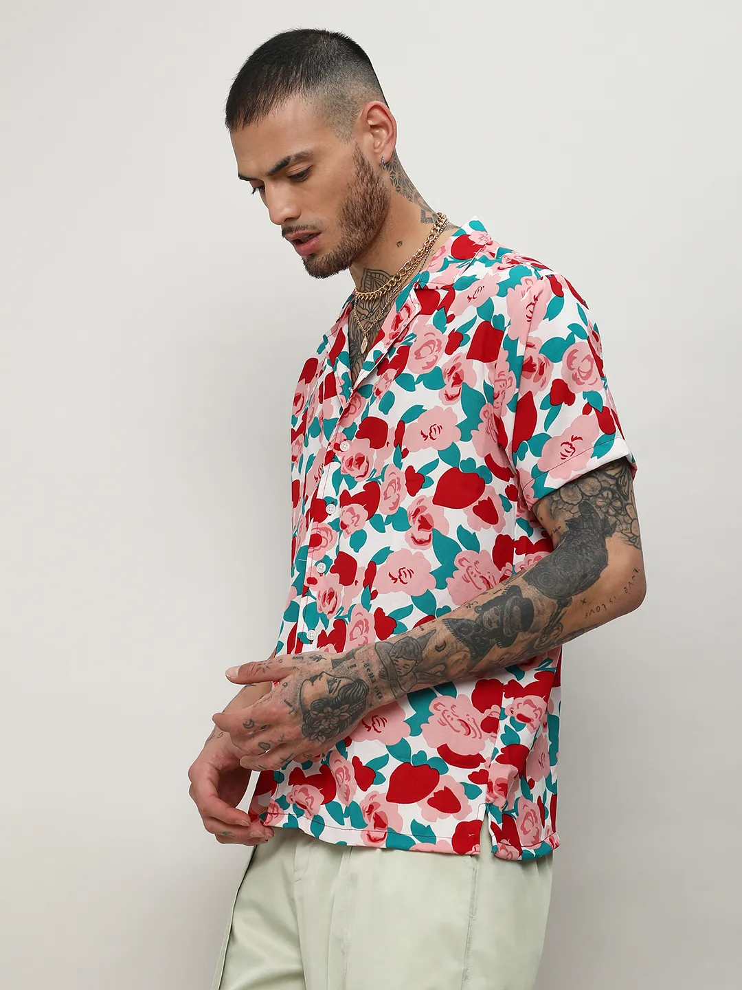 Rose Foliage Shirt - Image 6