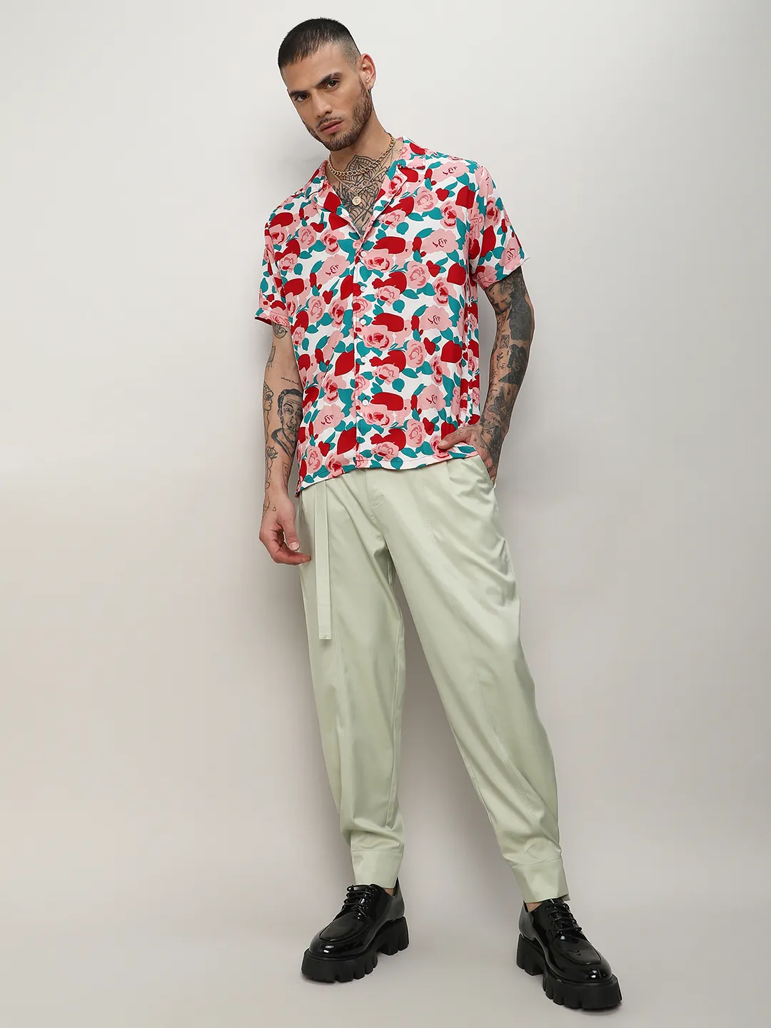 Rose Foliage Shirt - Image 8