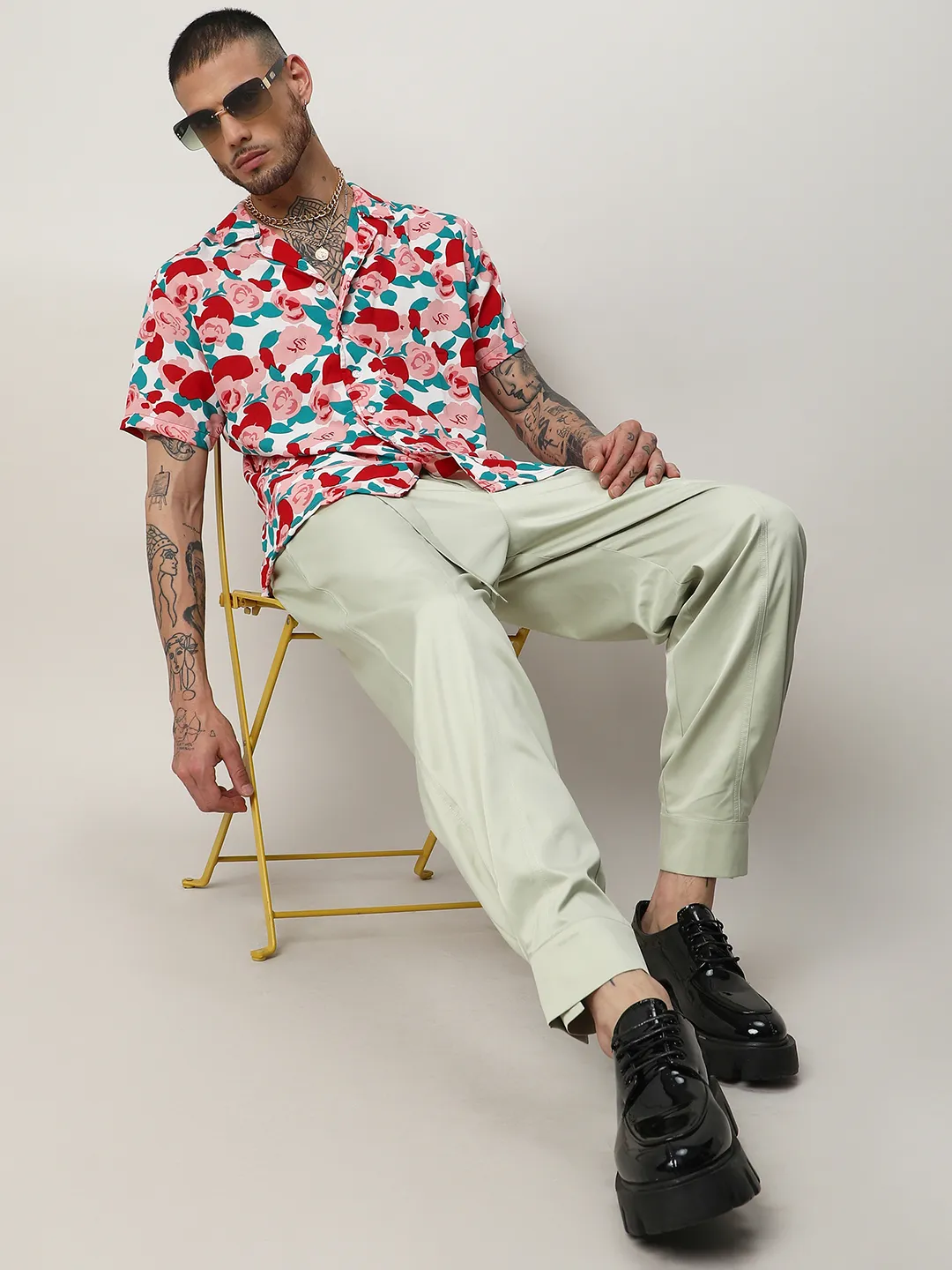 Rose Foliage Shirt - Image 9