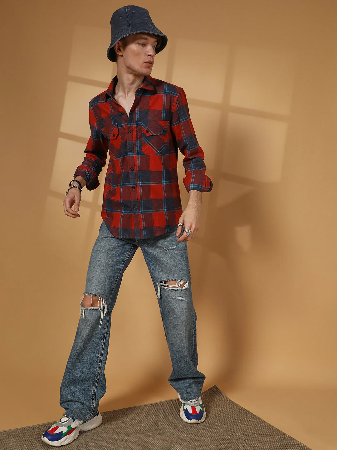 Buffalo Check Utility Shirt - Image 6