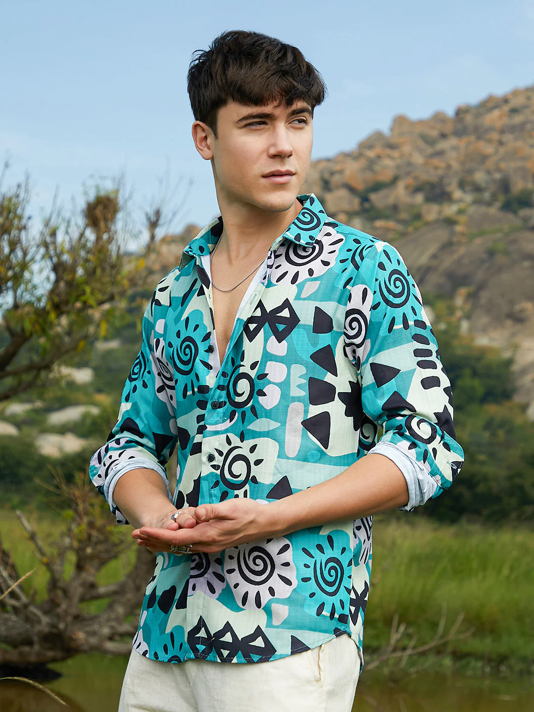 Abstract Imprint Shirt - Image 3