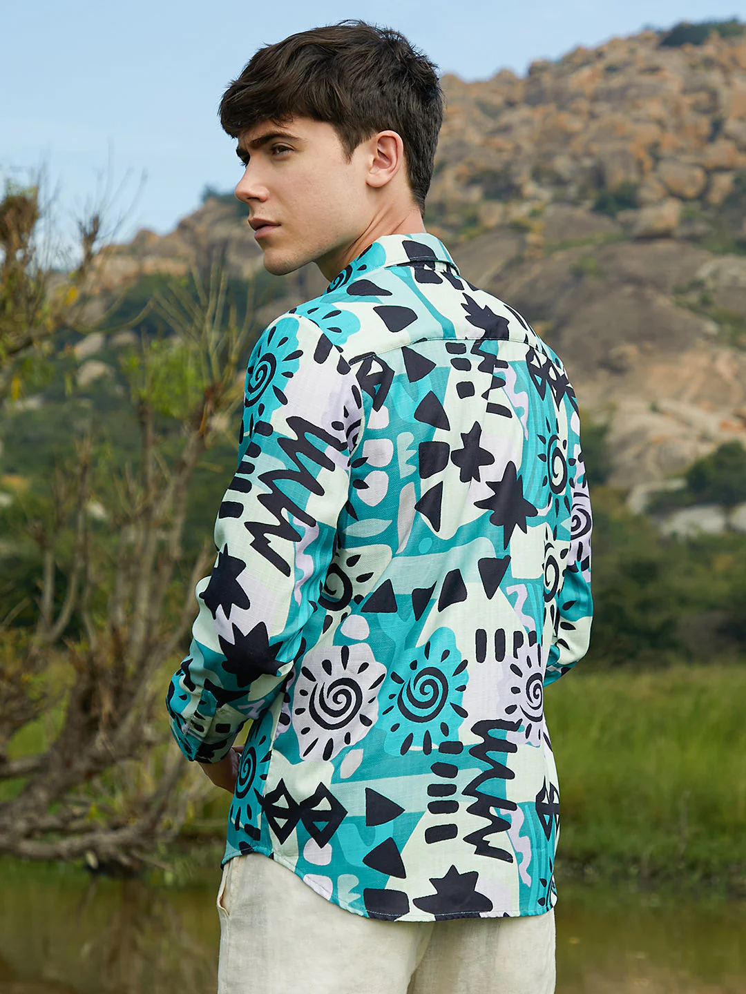 Abstract Imprint Shirt - Image 4
