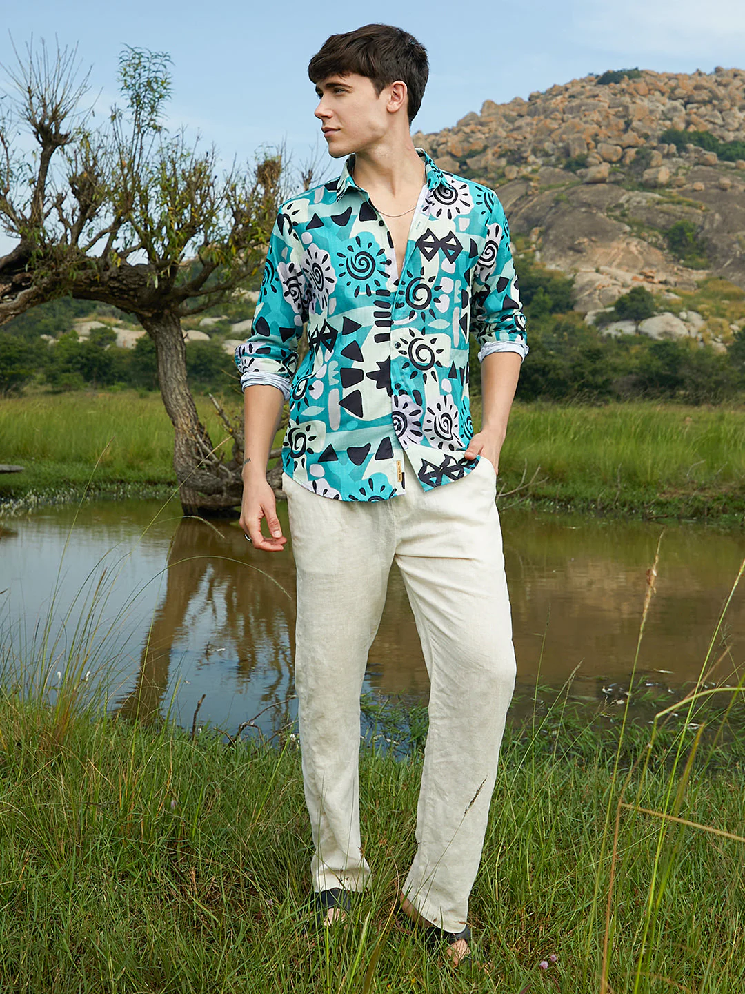 Abstract Imprint Shirt - Image 5
