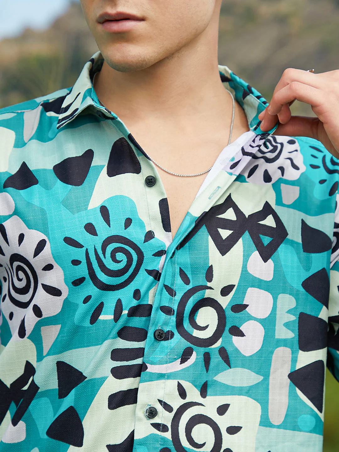 Abstract Imprint Shirt - Image 7