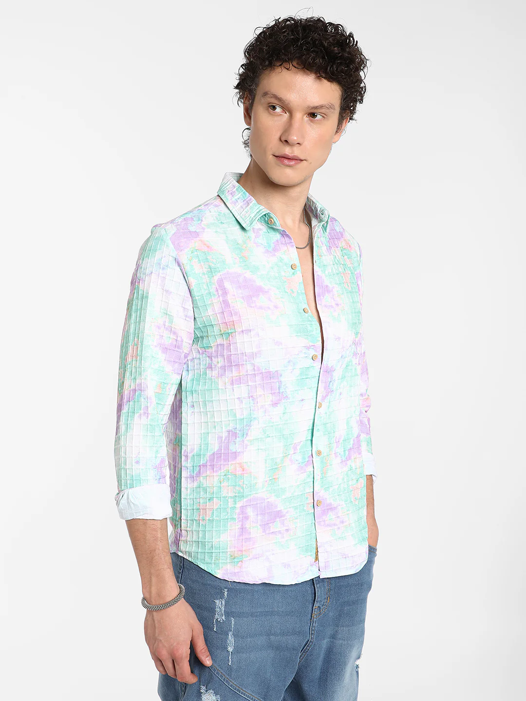 Splash Textured Shirt - Image 10