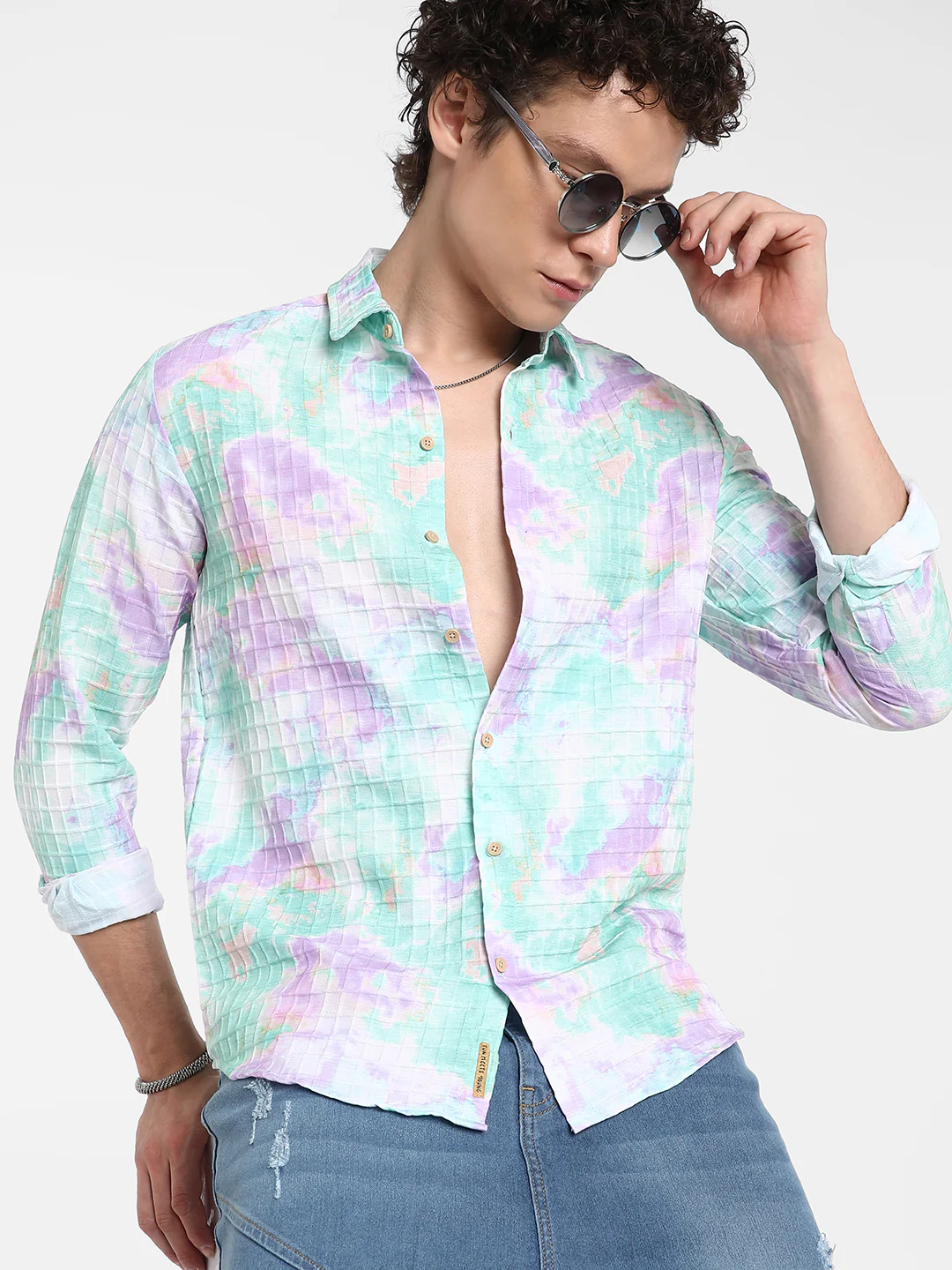 Splash Textured Shirt - Image 8