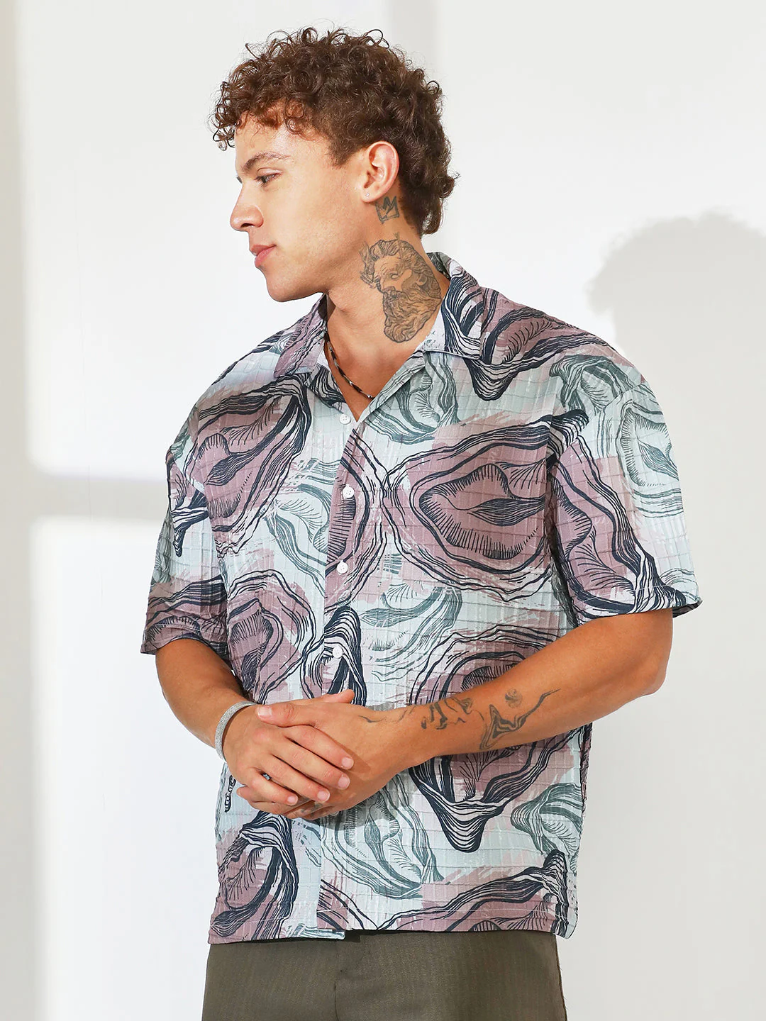Oceanic Oversized Shirt - Image 3