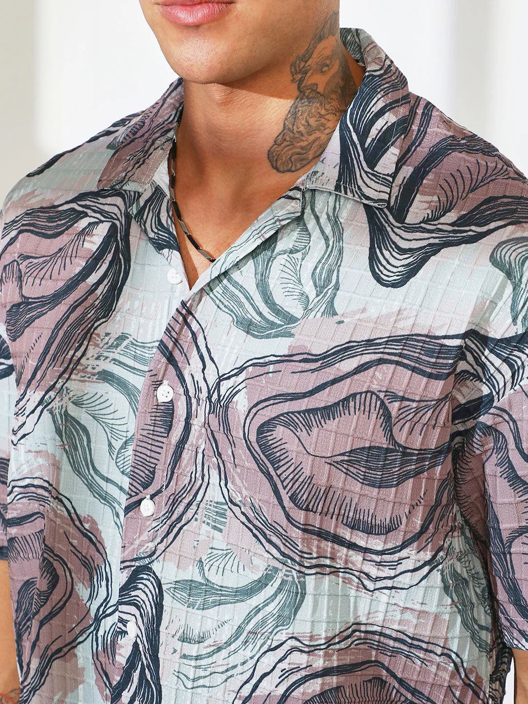 Oceanic Oversized Shirt - Image 7