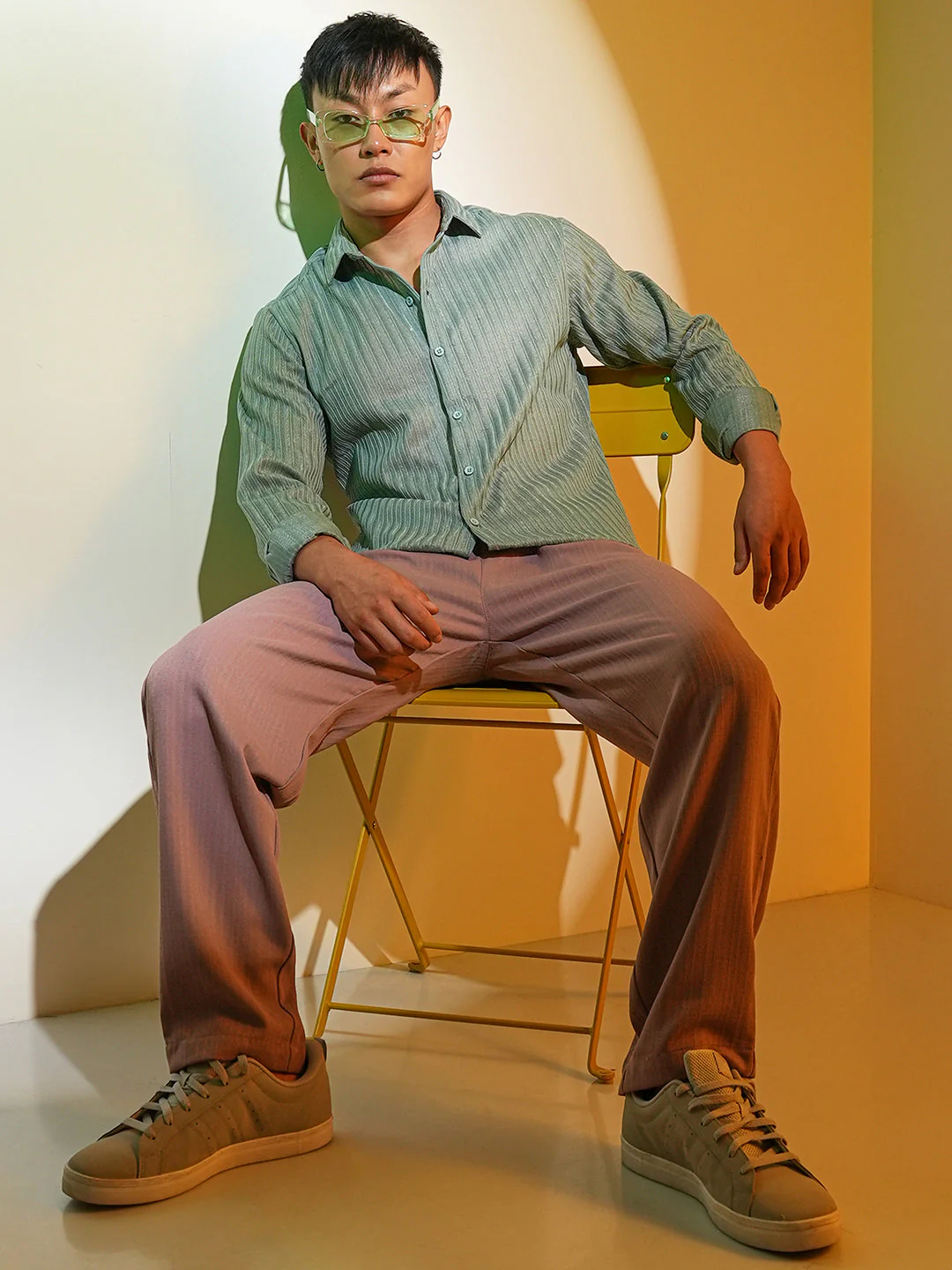 Ribbed-Striped Shirt - Image 6