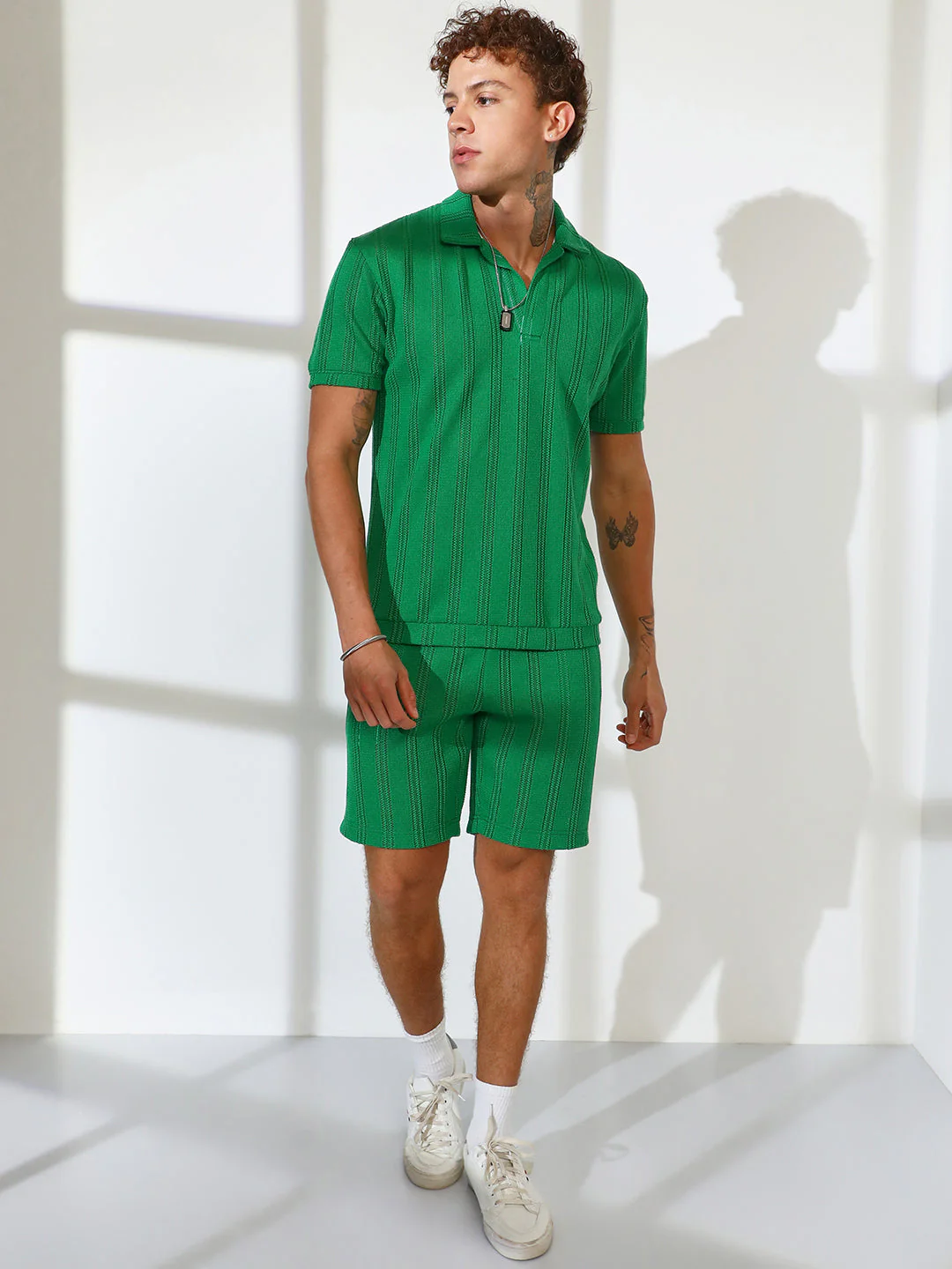 Stripe-Knit Co-Ord Set - Image 2