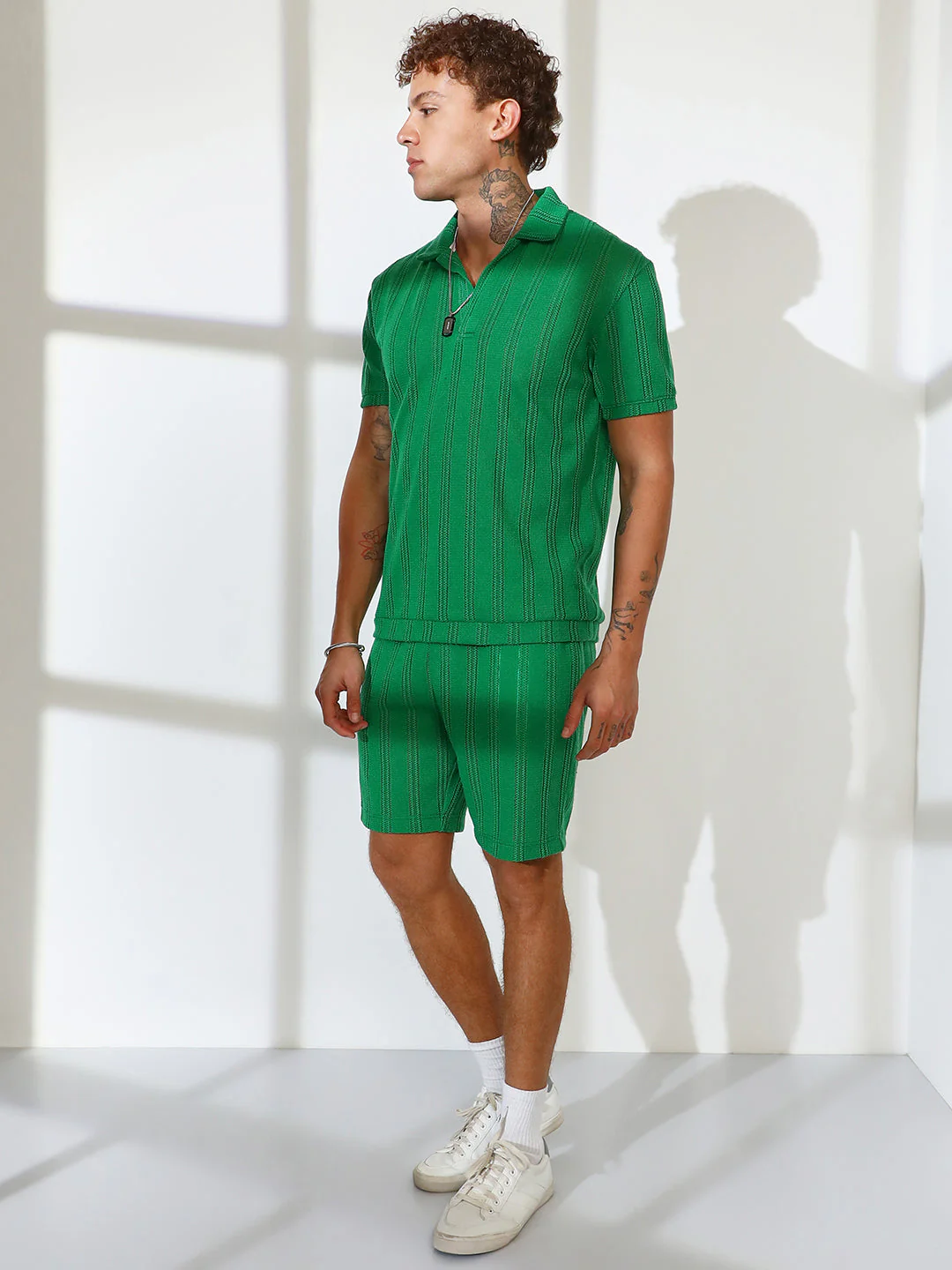 Stripe-Knit Co-Ord Set - Image 3