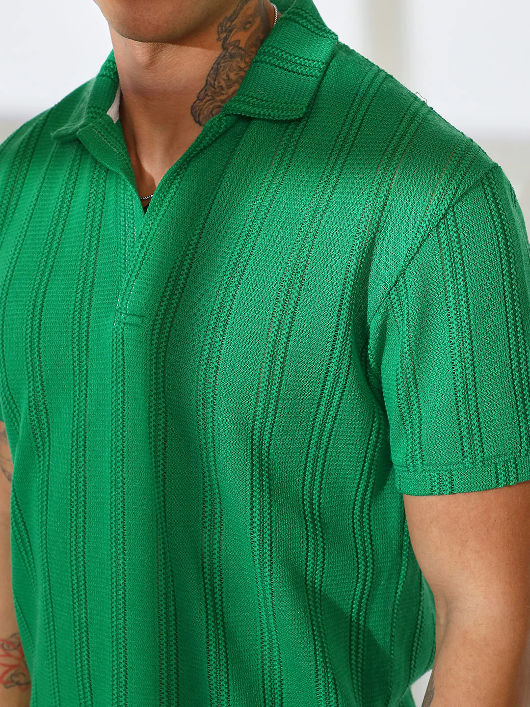 Stripe-Knit Co-Ord Set - Image 7