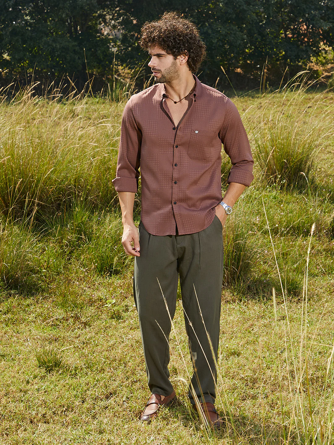 Houndstooth-Tactile Shirt - Image 5