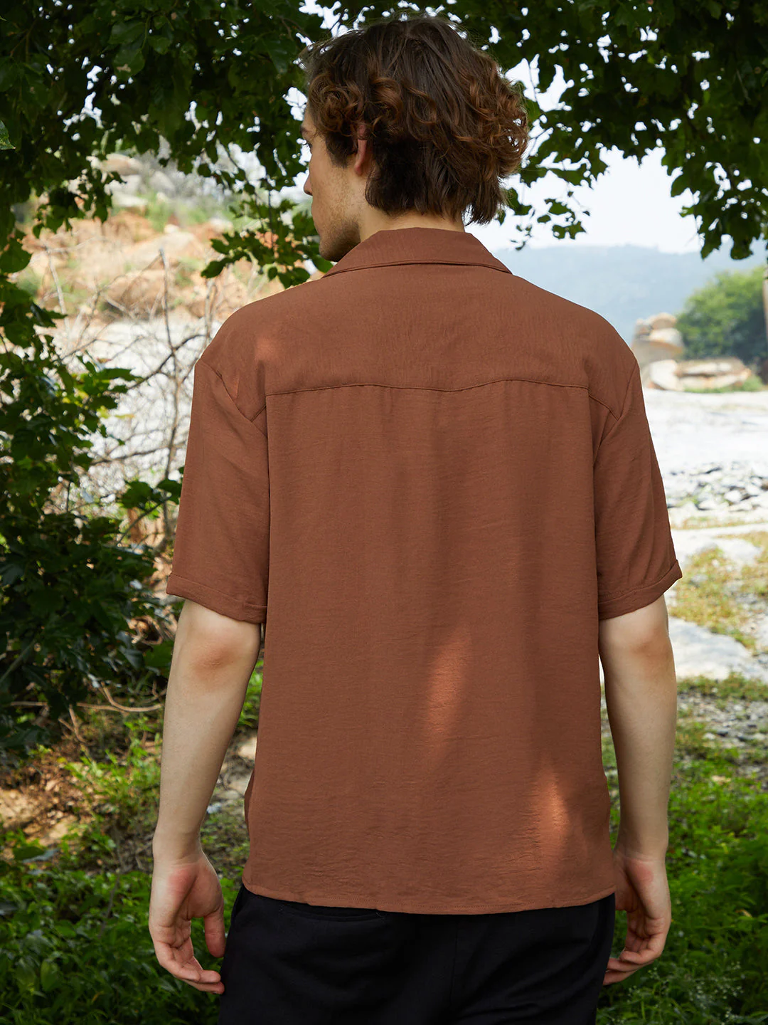 Panel-Pleat Oversized Shirt - Image 4