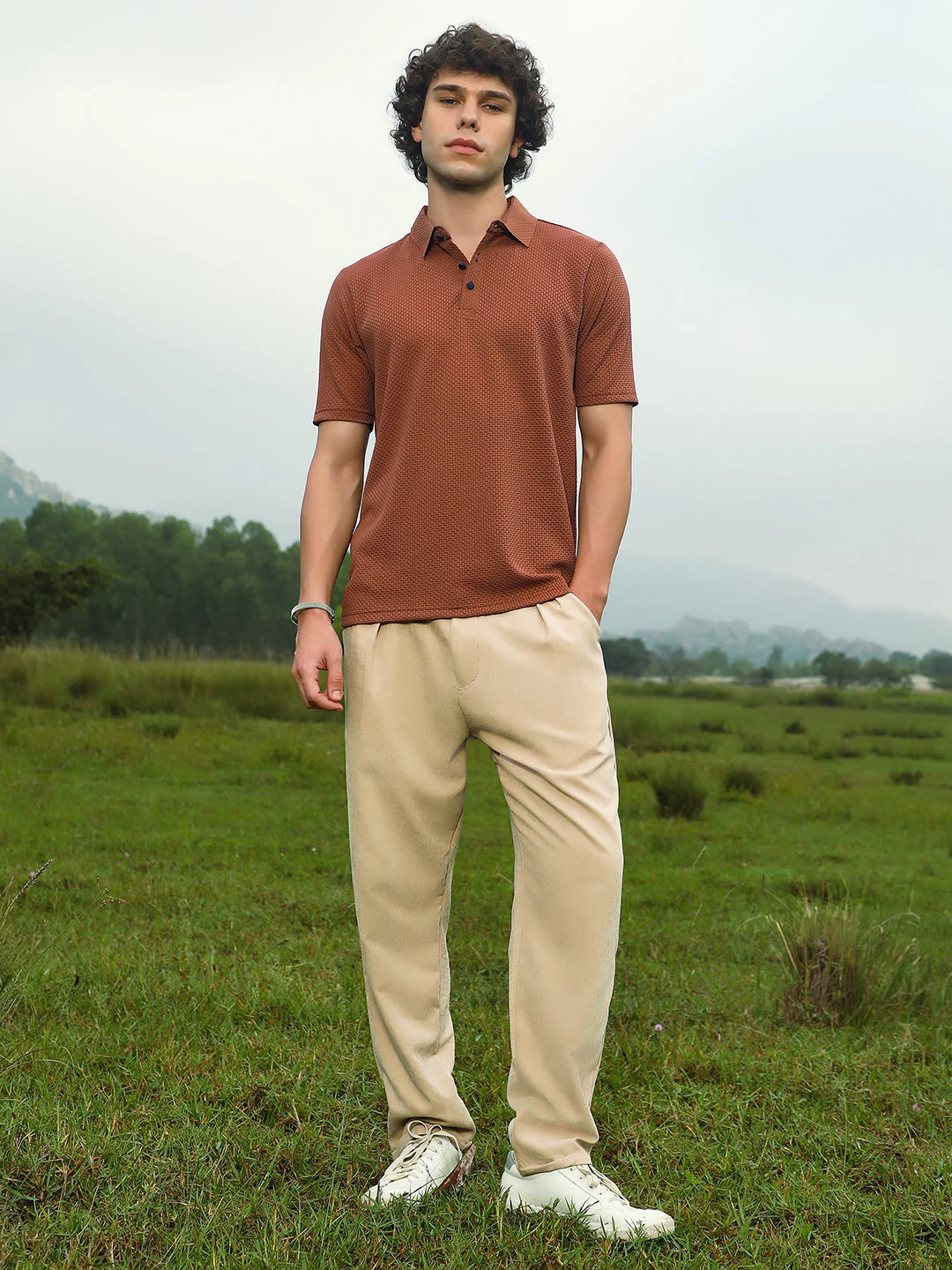 Warp-Tactile Polo T-Shirt - Image 5