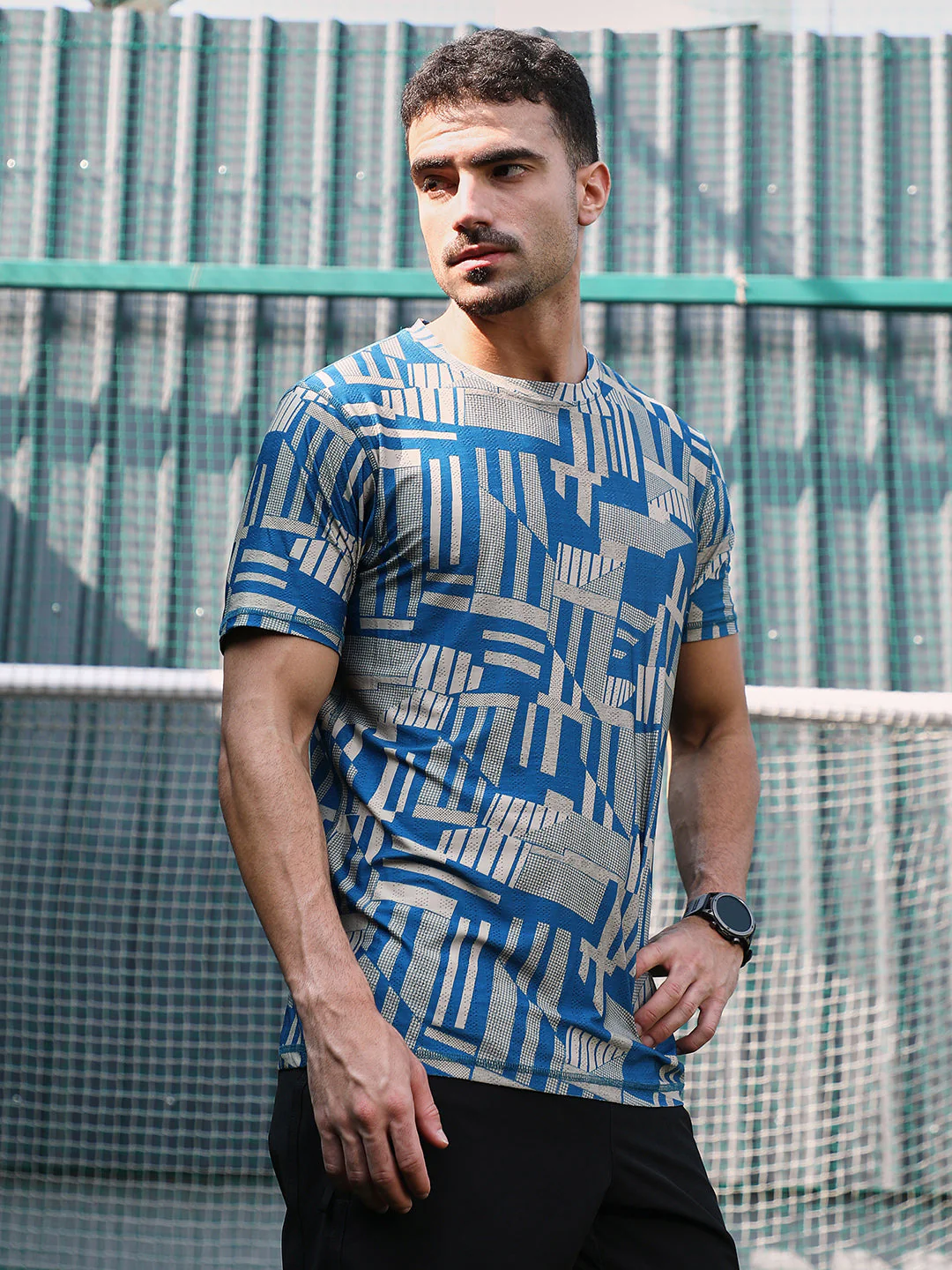 Abstract-Bloc Activewear T-Shirt - Image 3