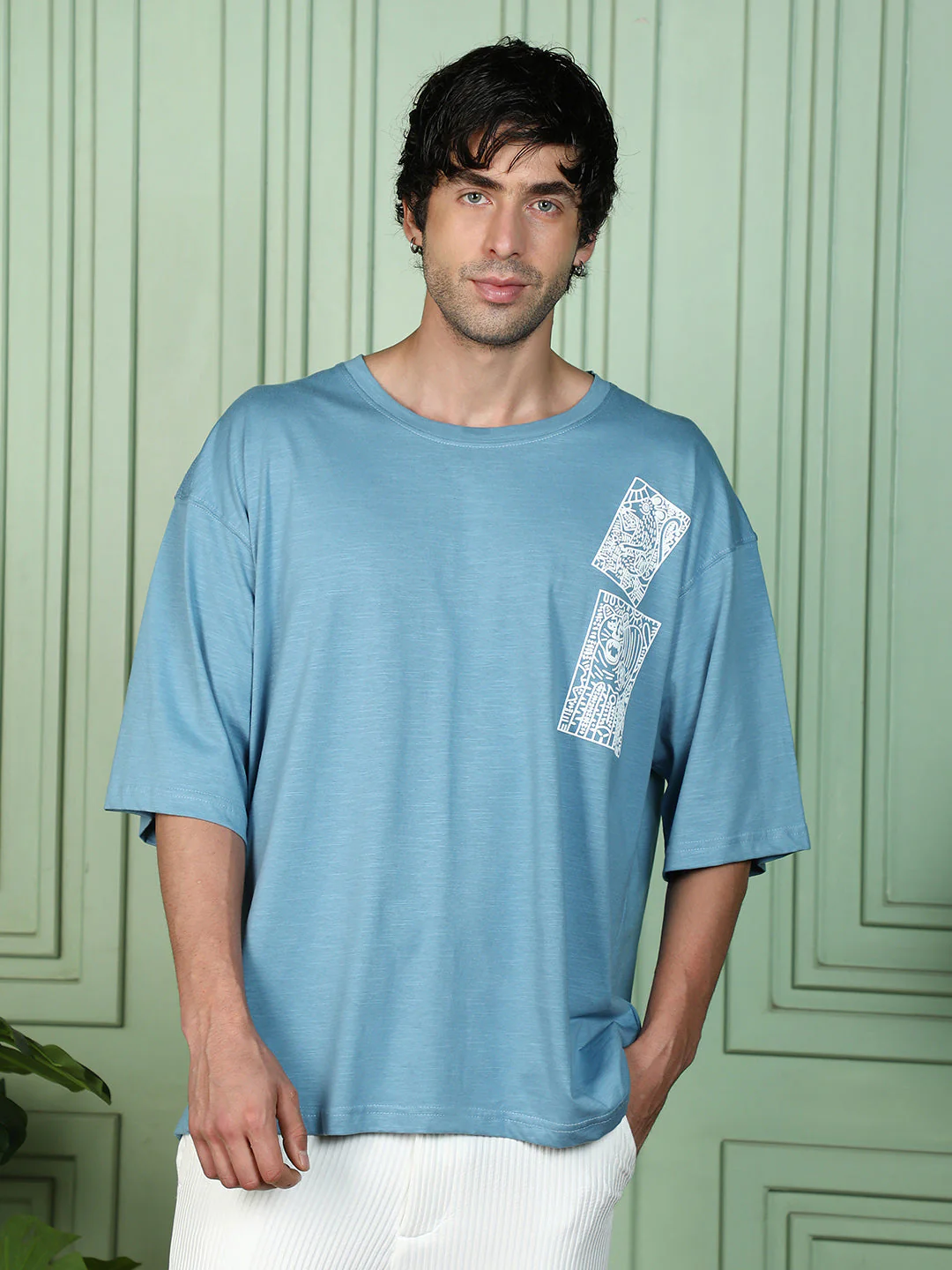 Animal-Farm Imprint Oversized T-Shirt - Image 2