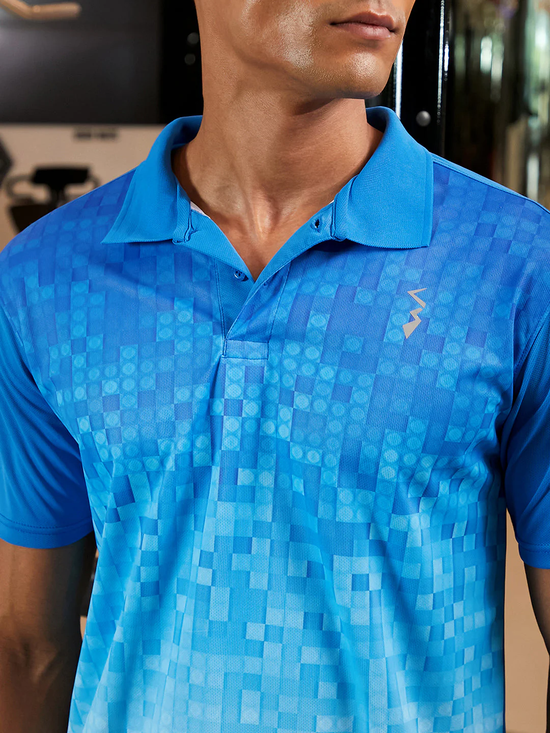 Ombre Polo Activewear T-Shirt - Image 7