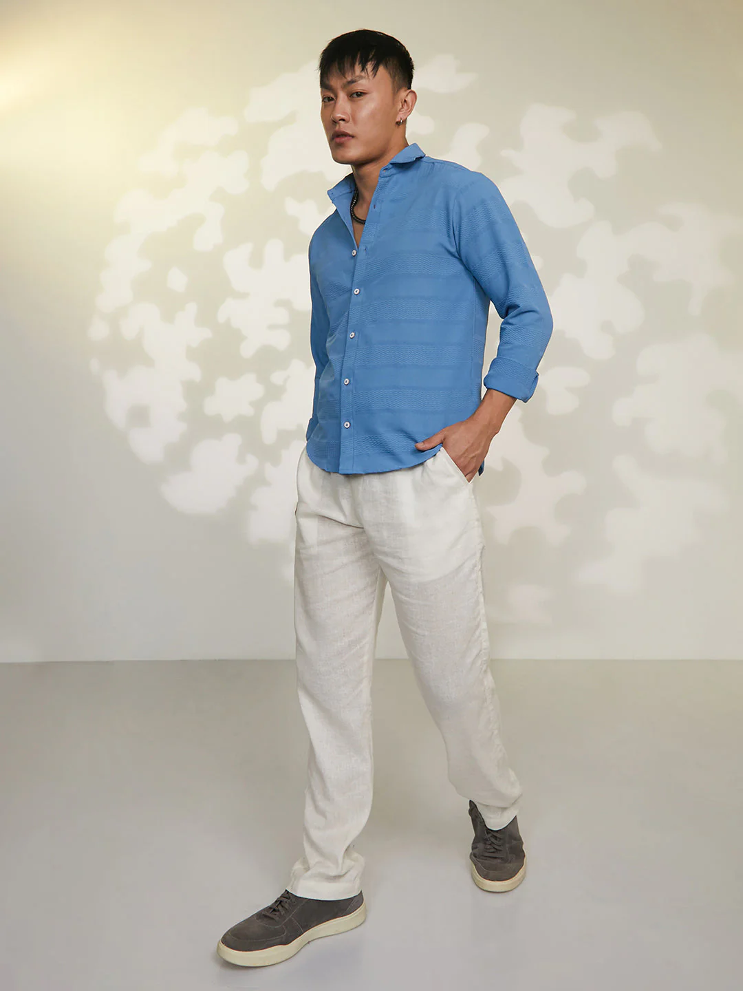 Chevron-Textured Shirt - Image 5