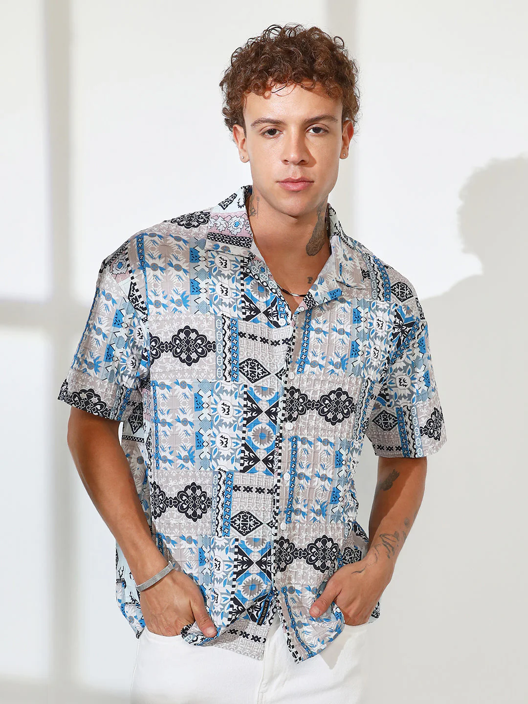 Bohemian Impressions Oversized Shirt - Image 2