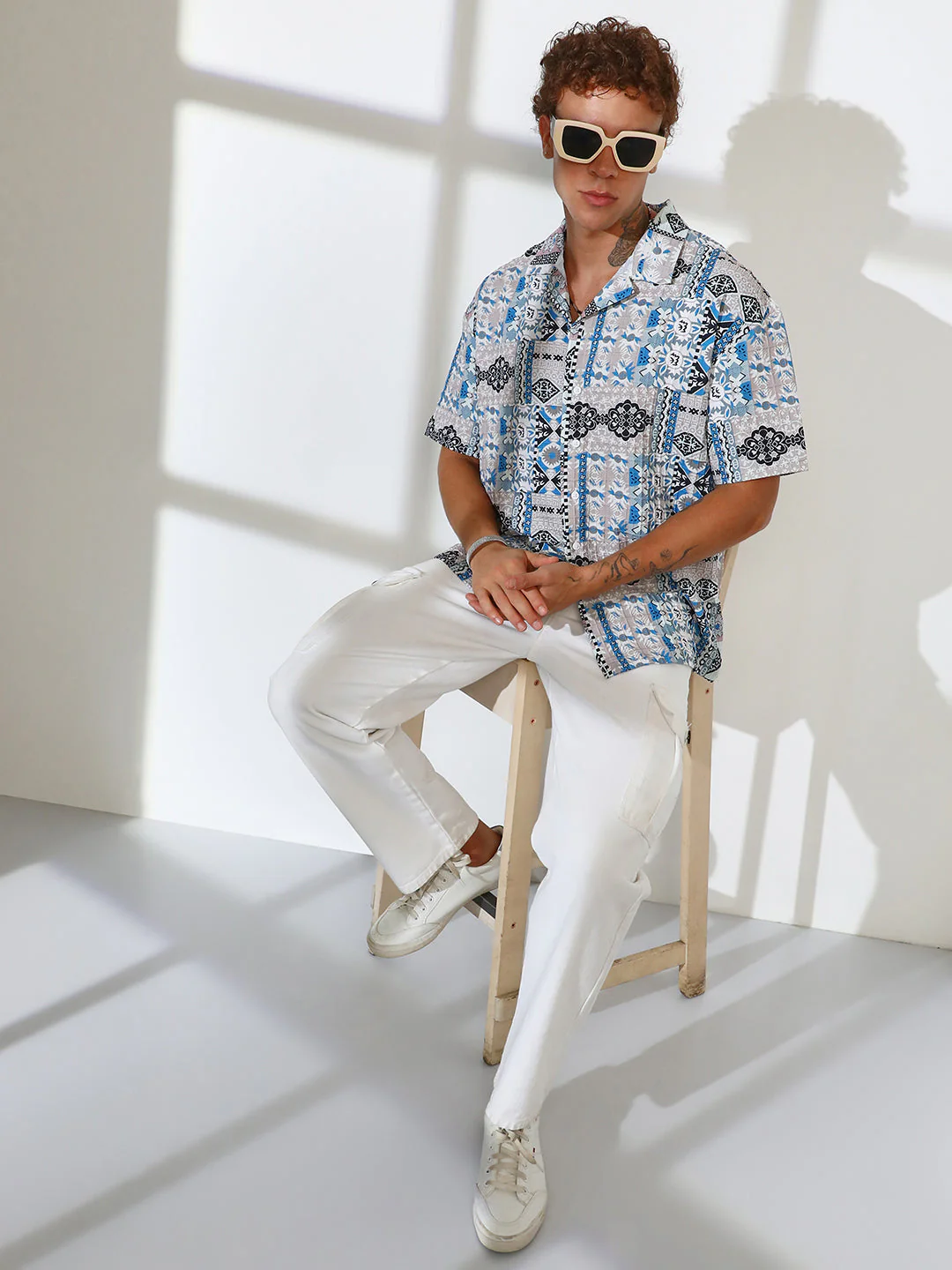 Bohemian Impressions Oversized Shirt - Image 6