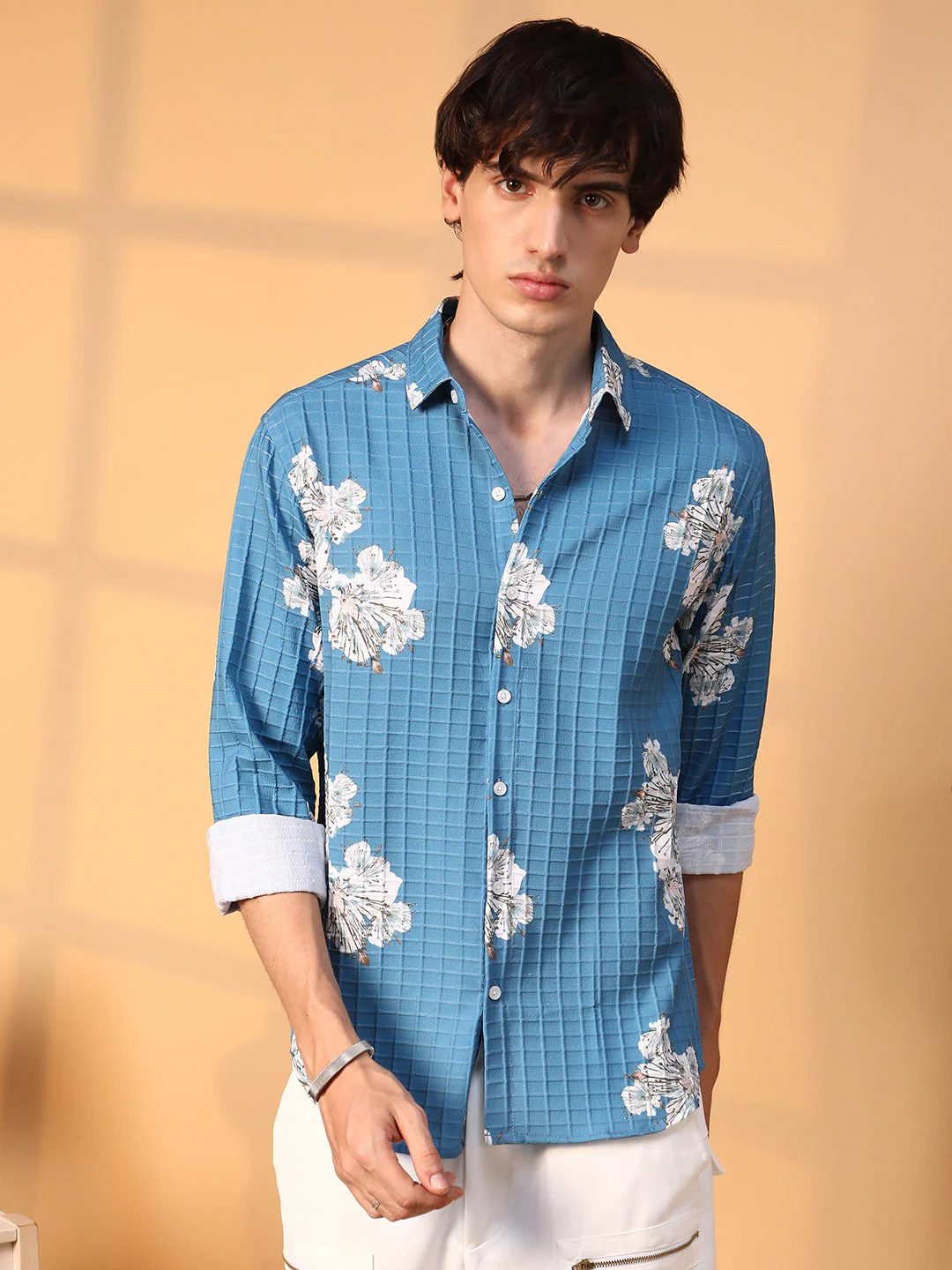 Hibiscus-Waffle Shirt - Image 2
