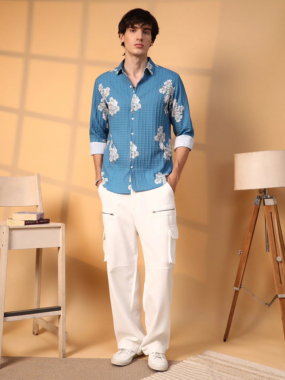 Hibiscus-Waffle Shirt - Image 5