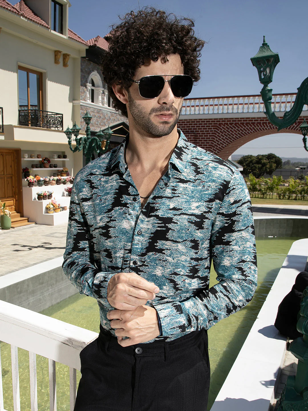 Contrast-Scuff Shirt - Image 3