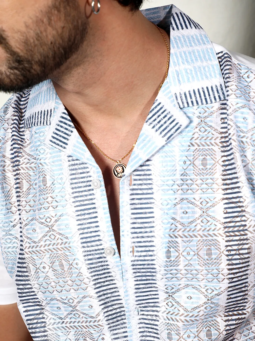 Fish Eye Ethnic Shirt - Image 3