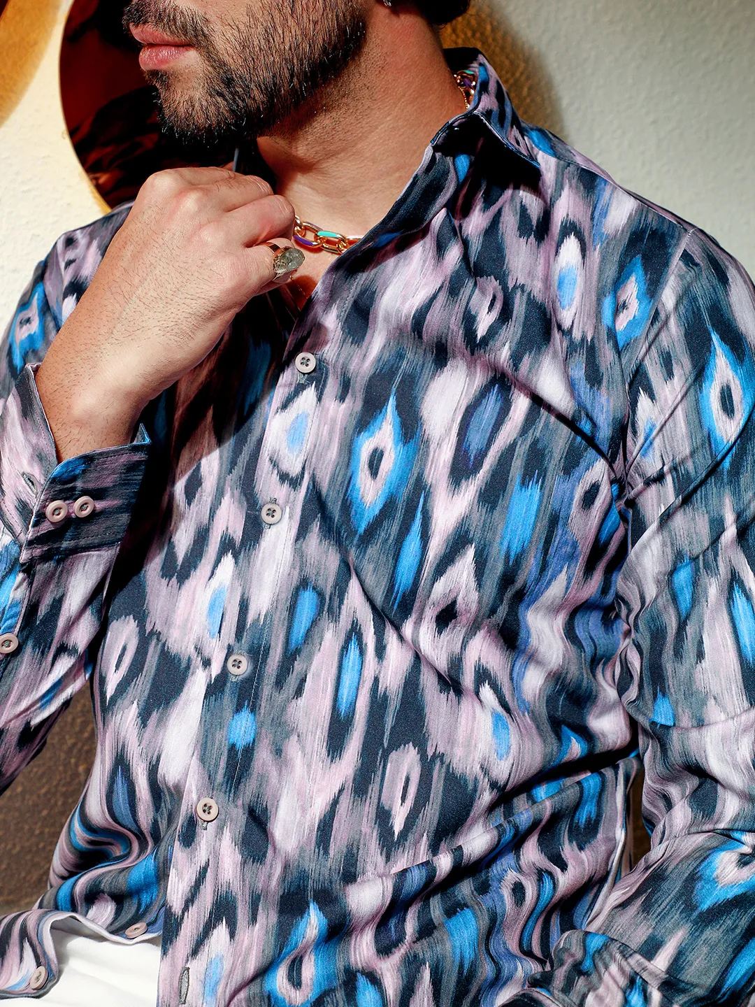 Ikkat Shirt - Image 4