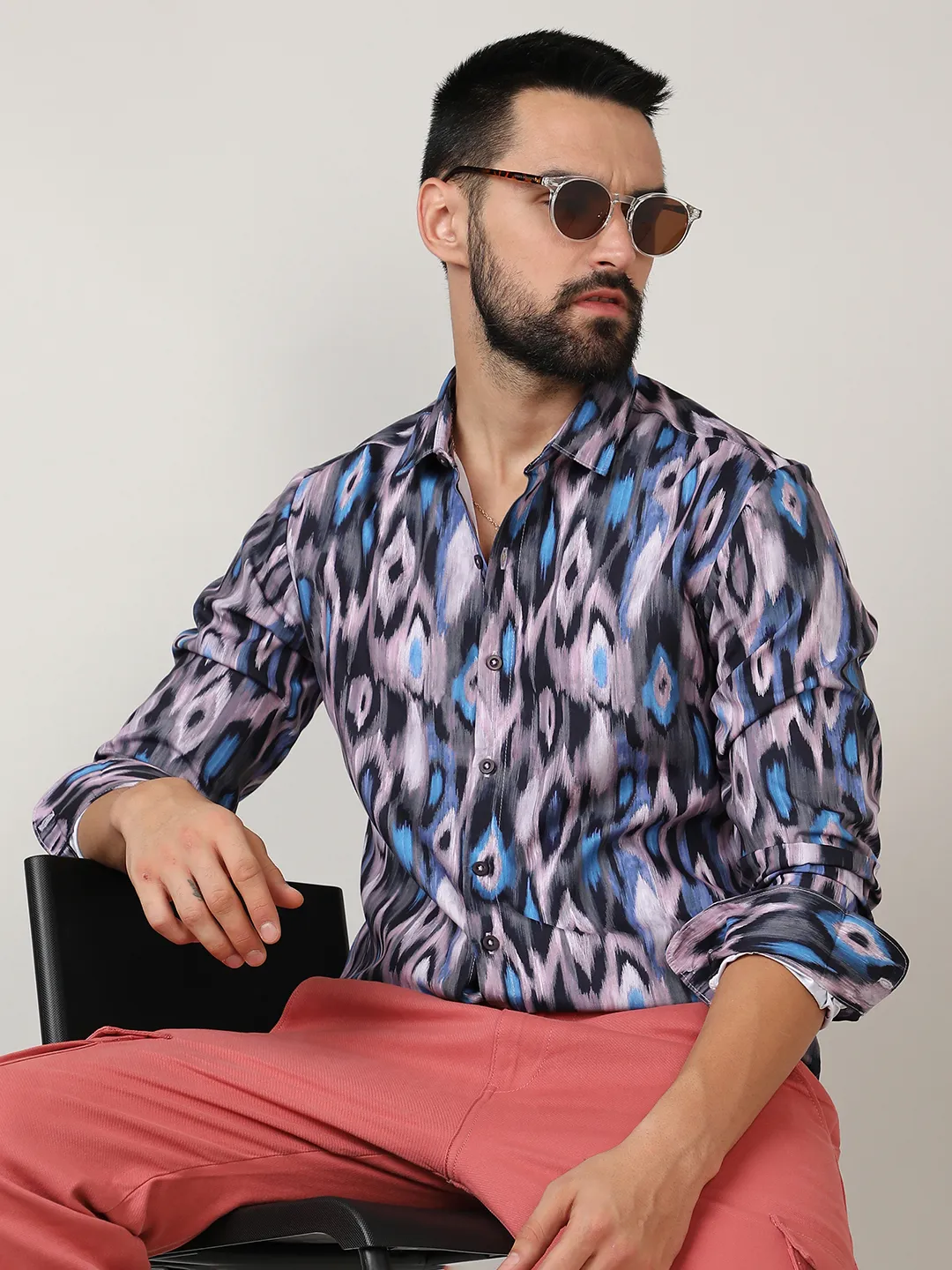 Ikkat Shirt - Image 5