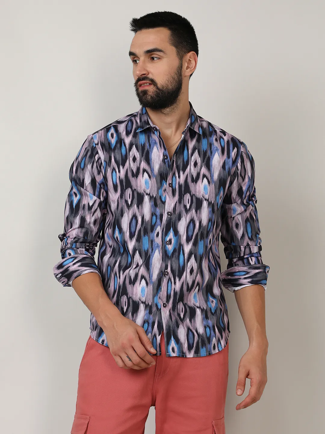 Ikkat Shirt - Image 6