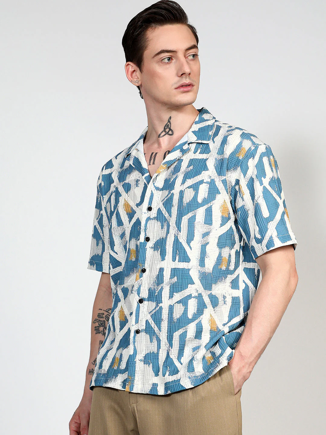 Oversized Graffiti Shirt - Image 3
