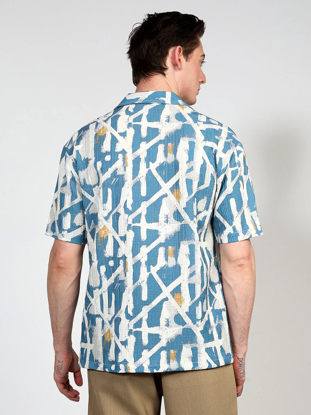 Oversized Graffiti Shirt - Image 4