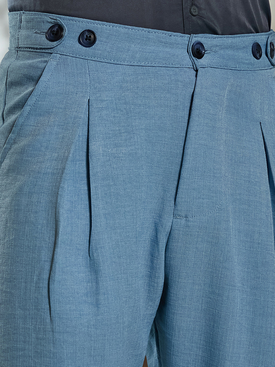 Lightweight - Pleated Tailored Trousers - Image 7