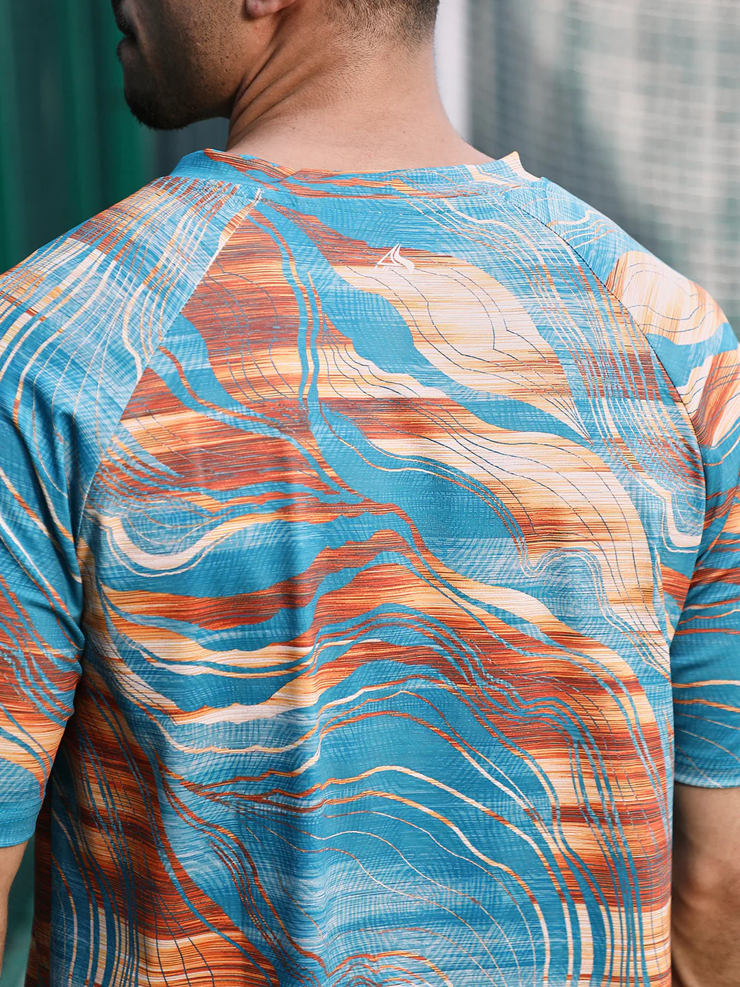 Lined-Dye Activewear T-Shirt - Image 8