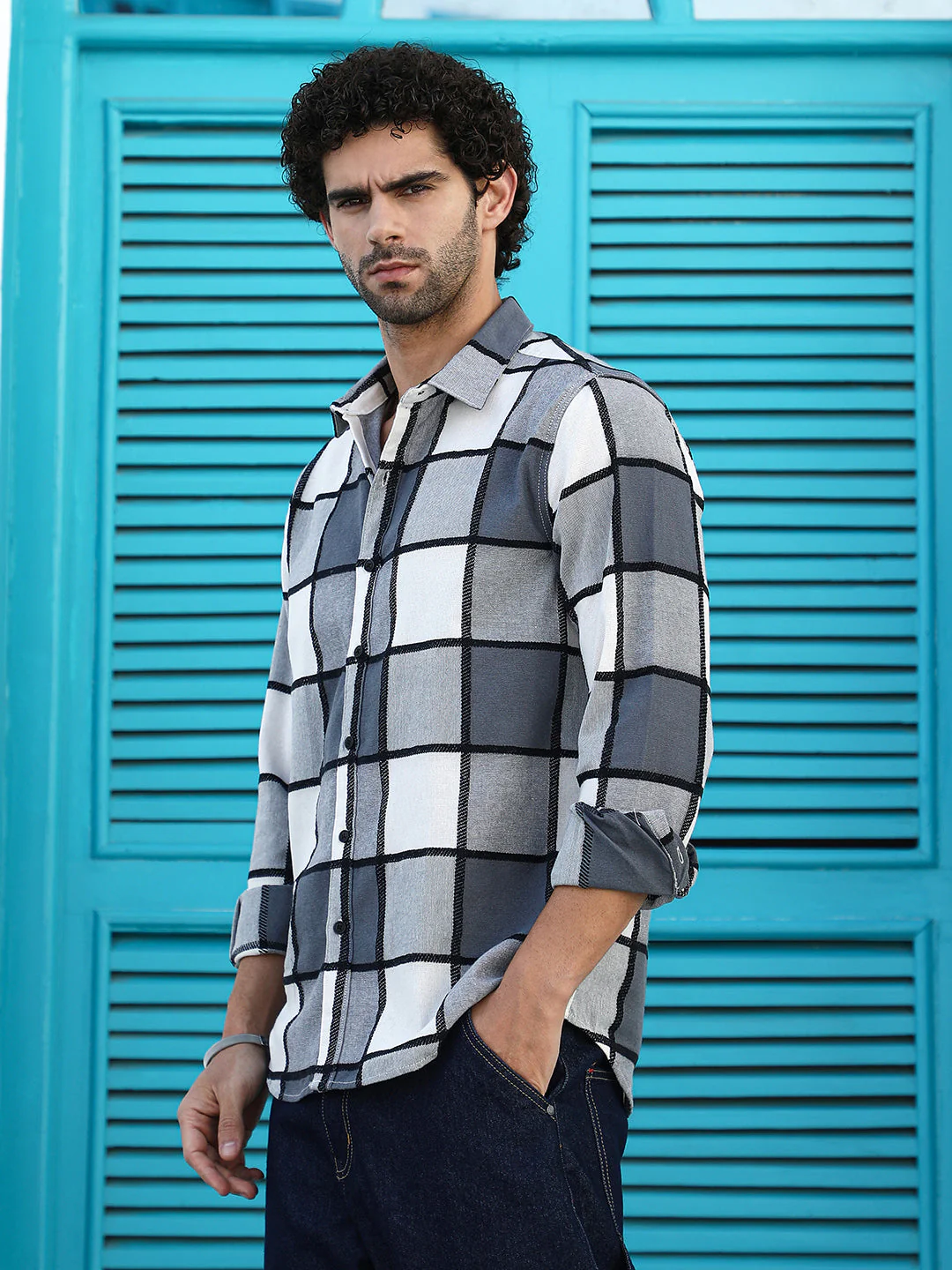 Outlined-Buffalo Regular Shirt - Image 3