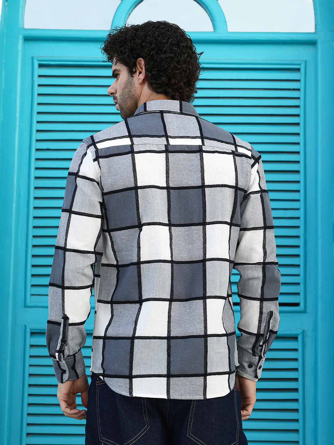 Outlined-Buffalo Regular Shirt - Image 4