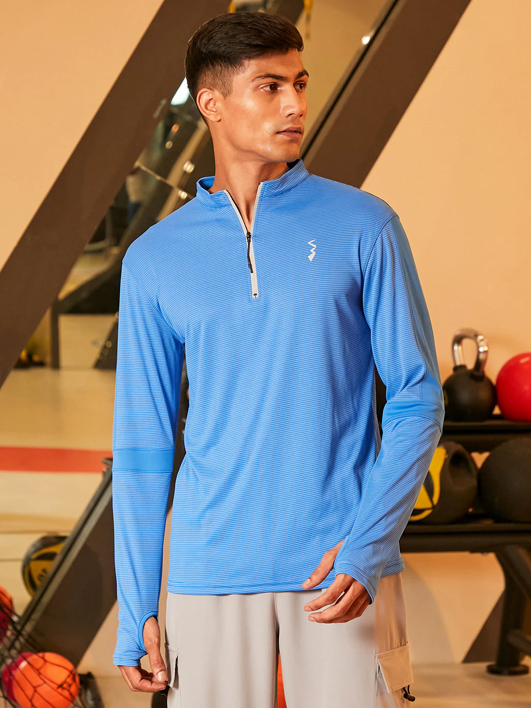 Solid Activewear T-Shirt - Image 2