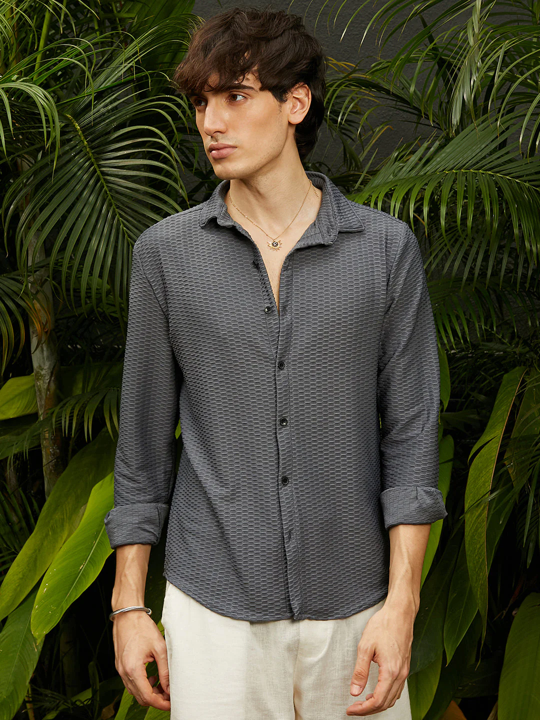 Hive-Textured Shirt - Image 2
