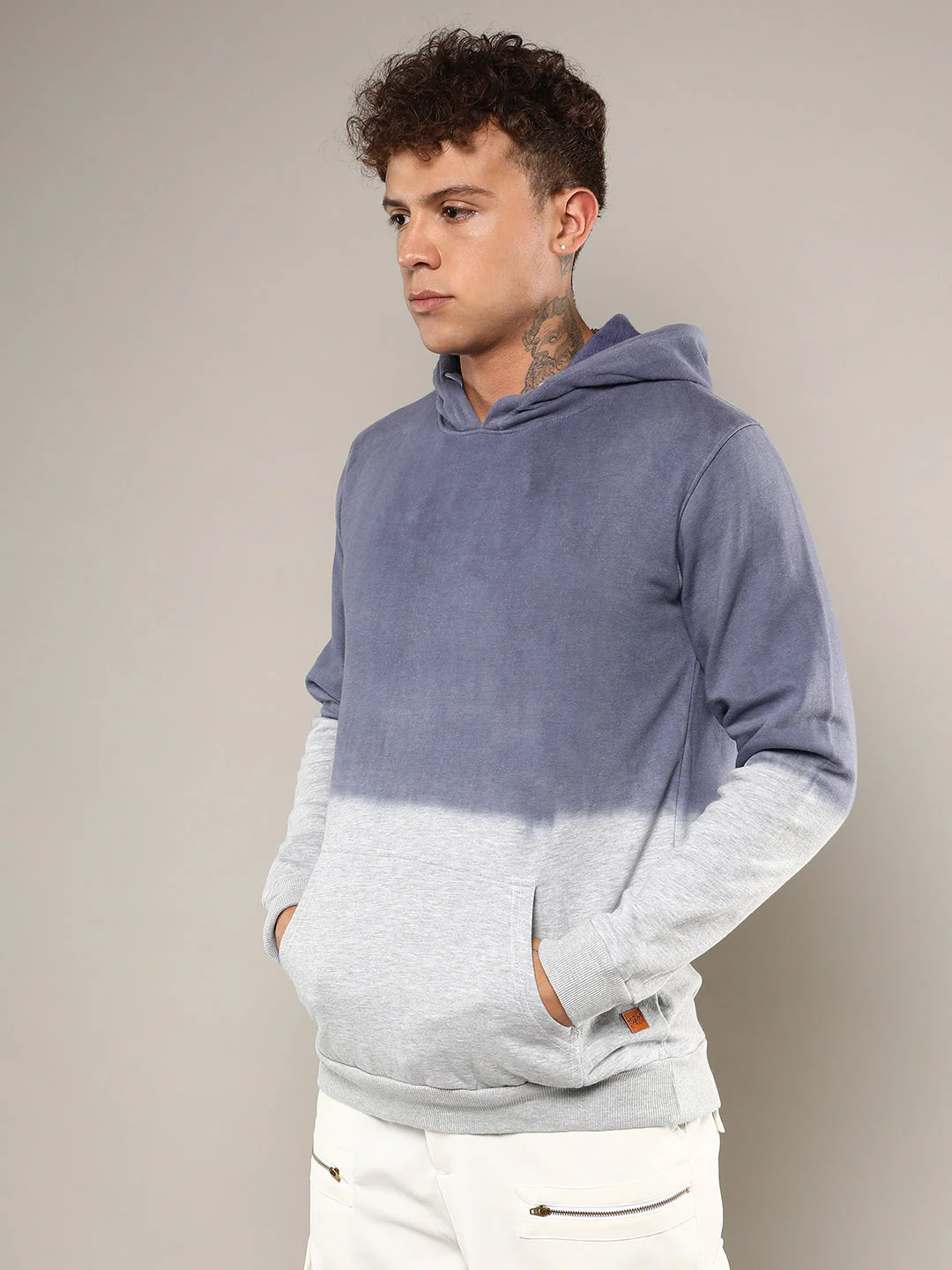 Ombre Panel Hoodie - Image 3