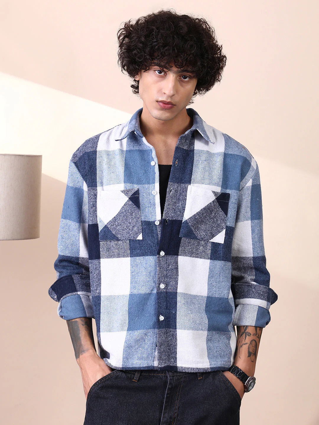 Buffalo-Check Utility Shacket - Image 2