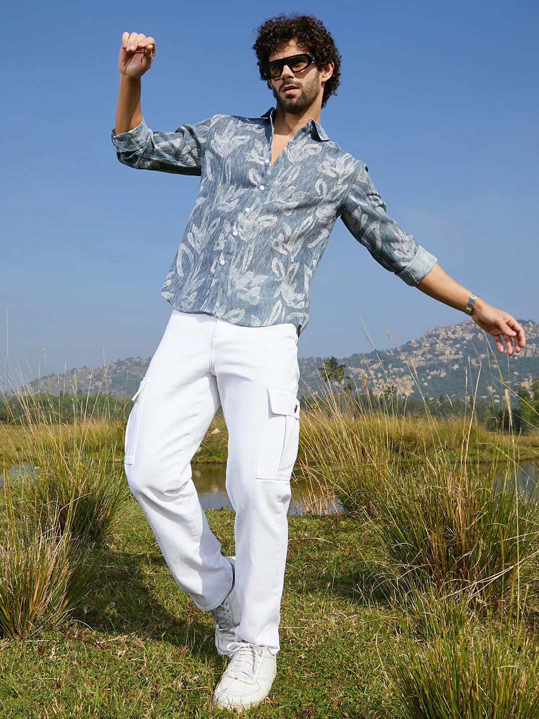 Stroked-Petals Shirt - Image 6