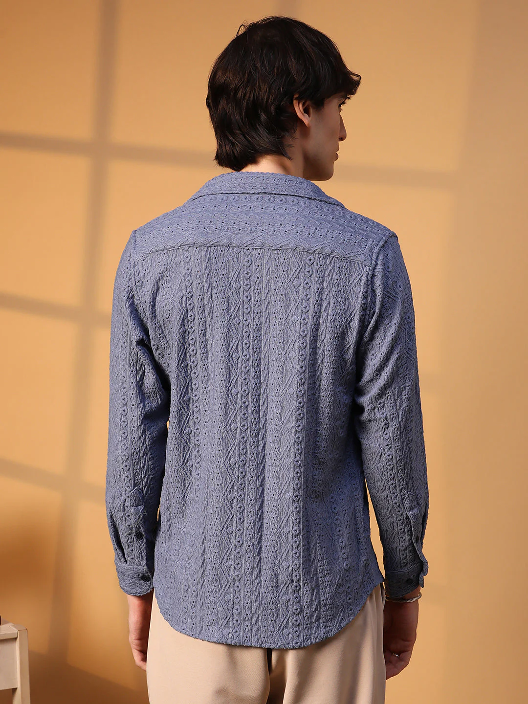 Aztec-Textured Shirt - Image 4