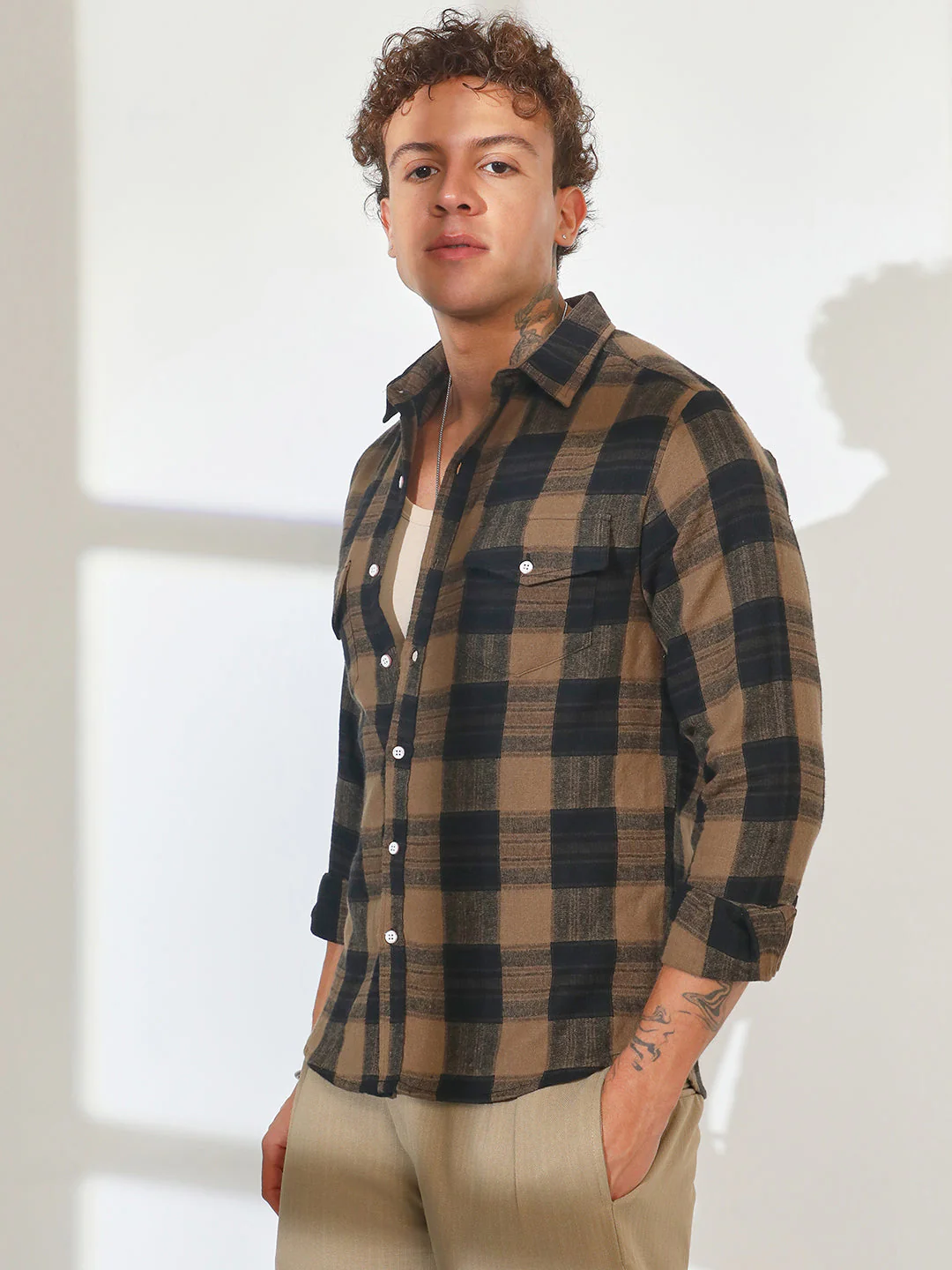 Buffalo Check Shacket - Image 3
