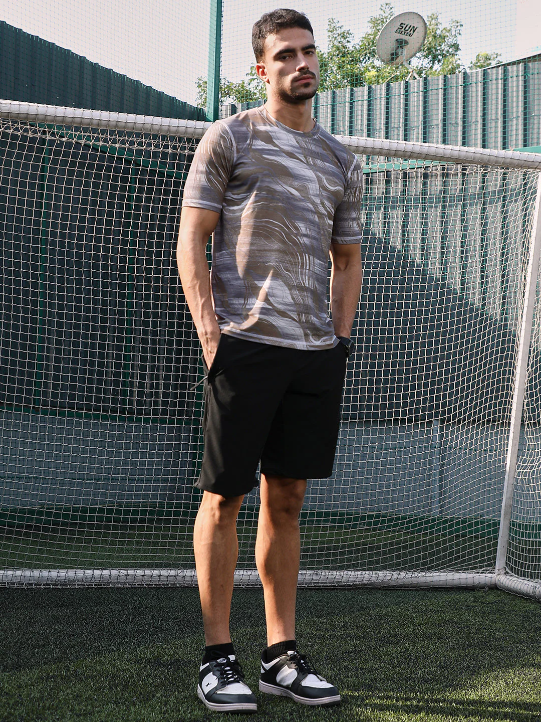 Lined-Dye Activewear T-Shirt - Image 5