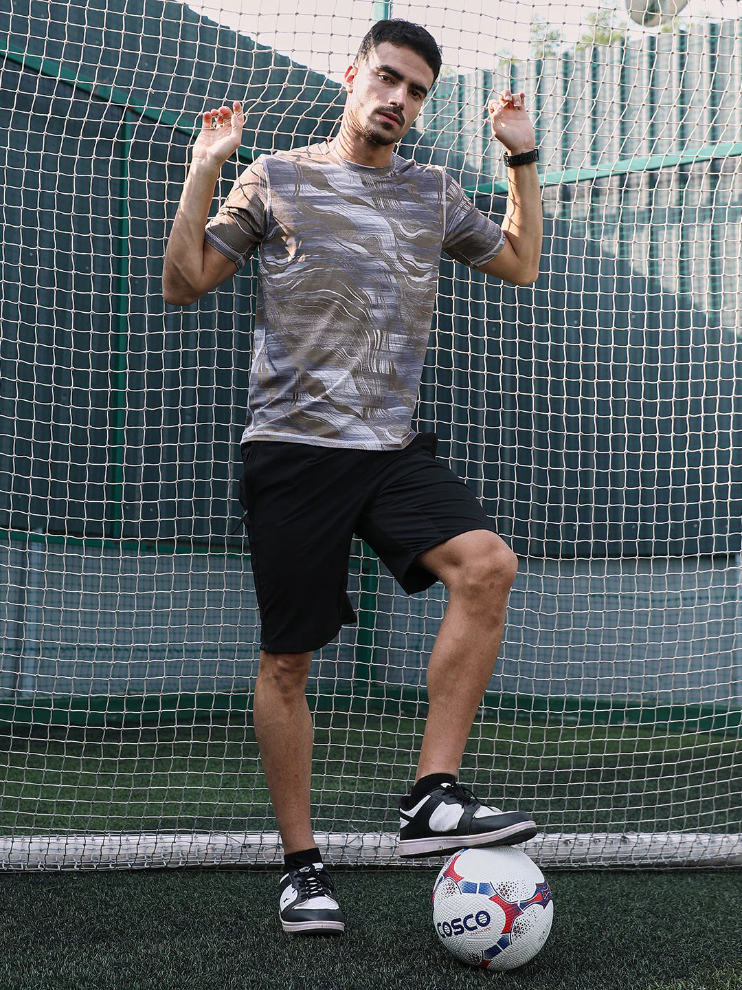 Lined-Dye Activewear T-Shirt - Image 6