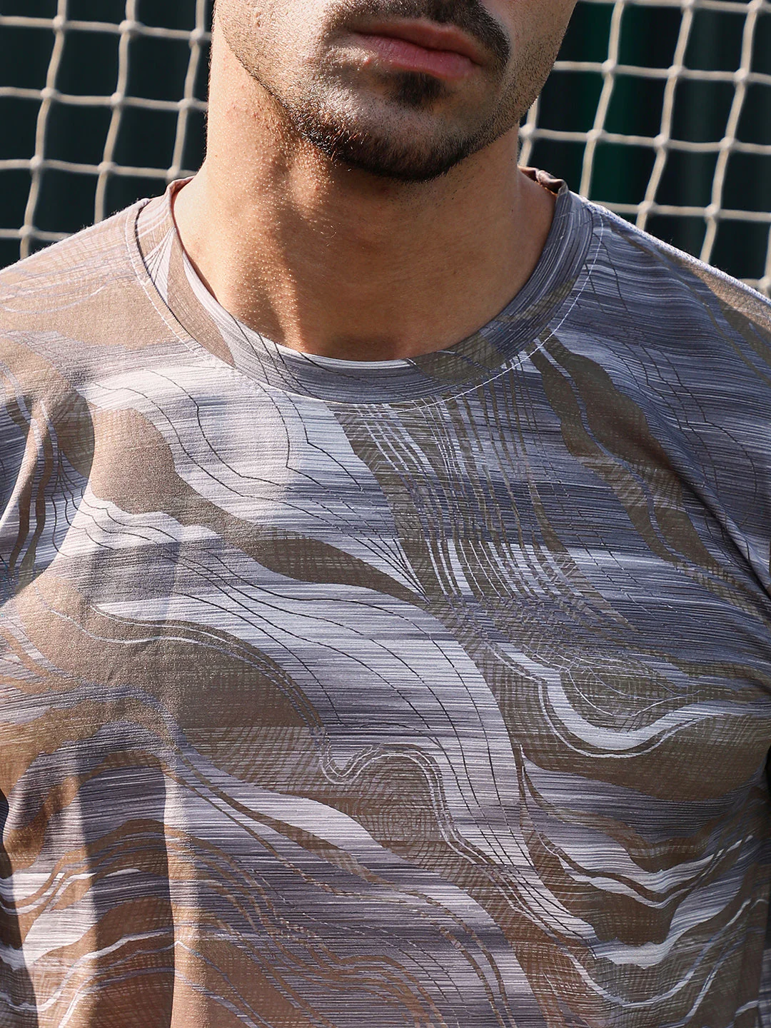 Lined-Dye Activewear T-Shirt - Image 7
